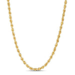14k Yellow Gold Light Rope Chain (3.7 mm)