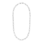 Sterling Silver Paperclip Chain Necklace