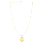 14k Yellow Gold Tree of Life Locket Necklace