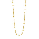 Layering Saturn Bead Necklace in 14K Yellow Gold