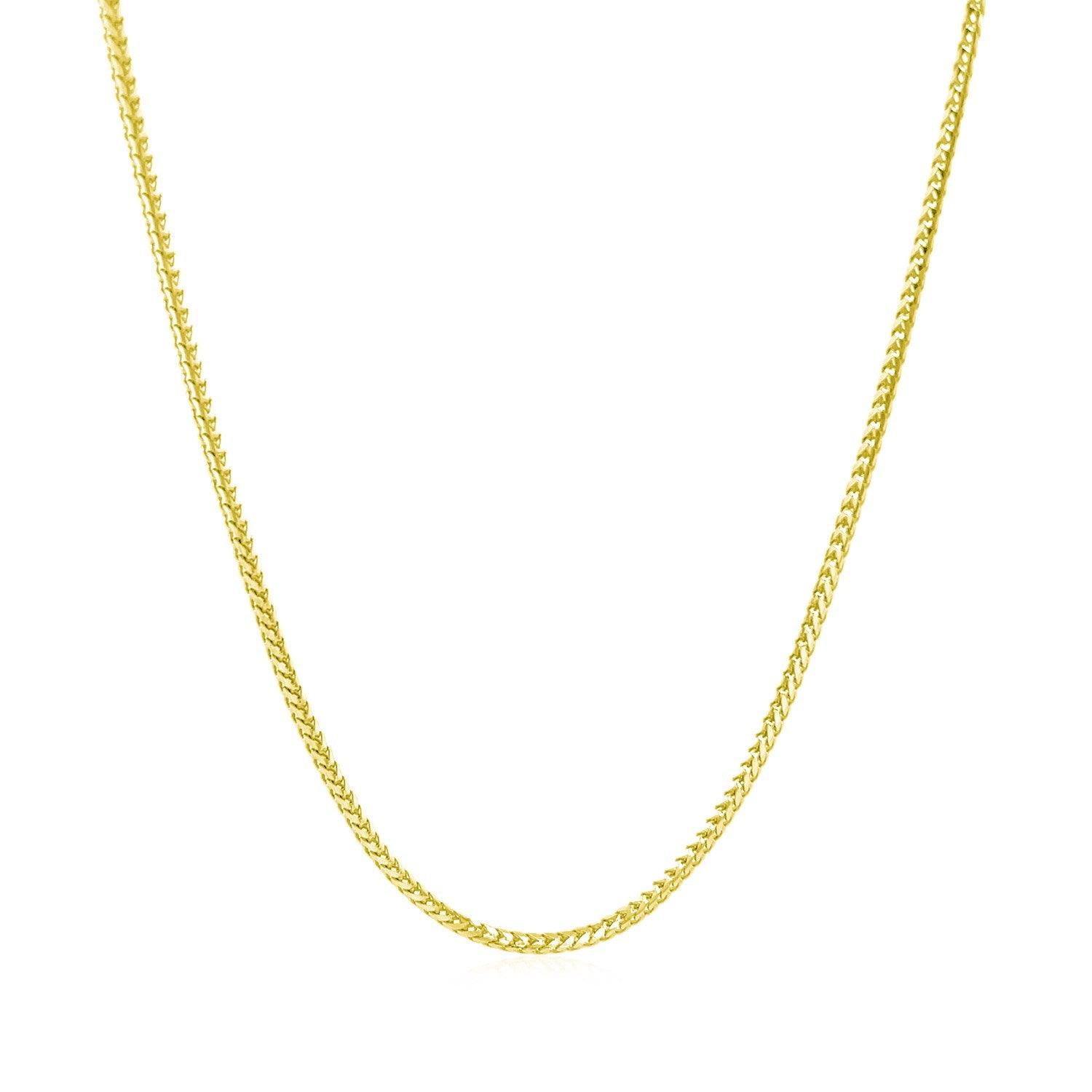 14k Yellow Gold Franco Chain (1.20 mm)