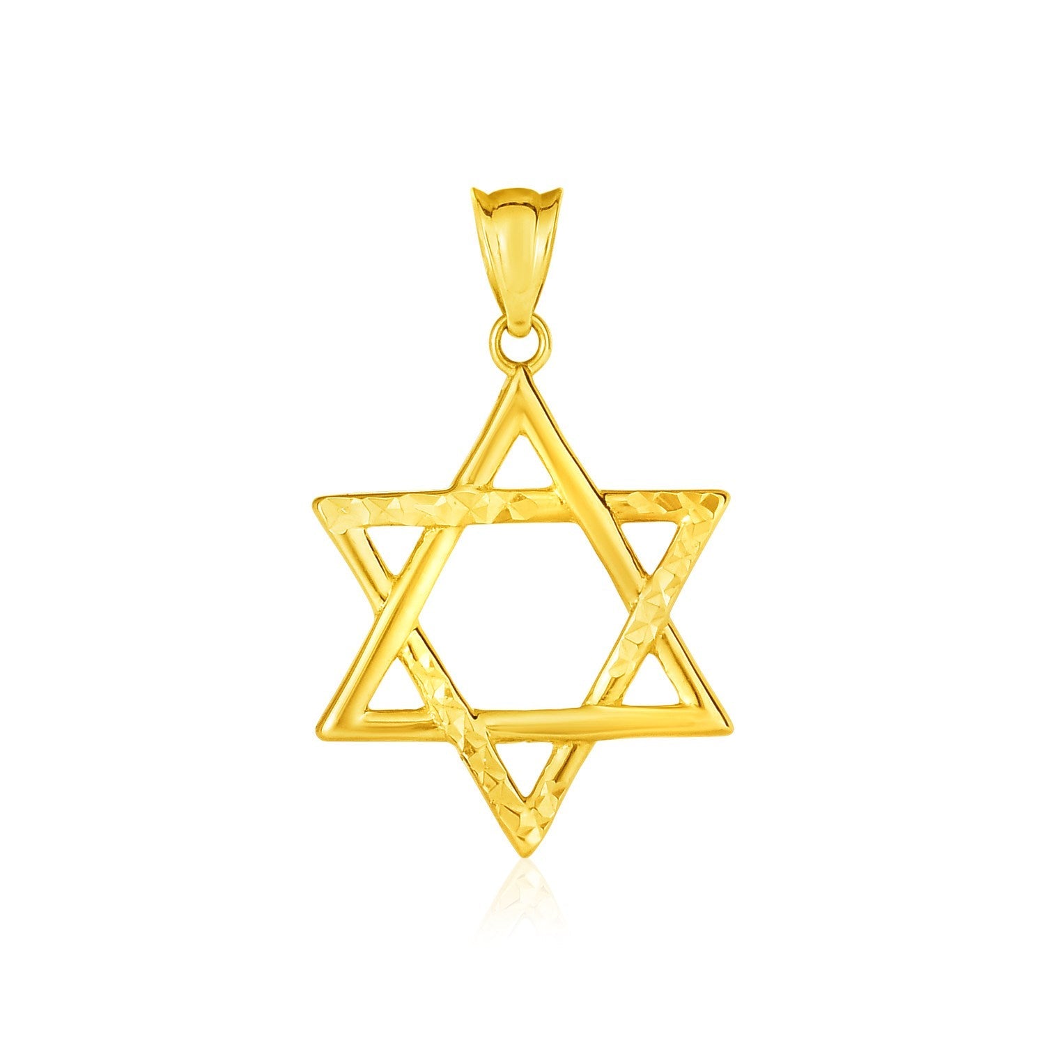 Star of David Pendant and Bracelet, His and Her's Bundle