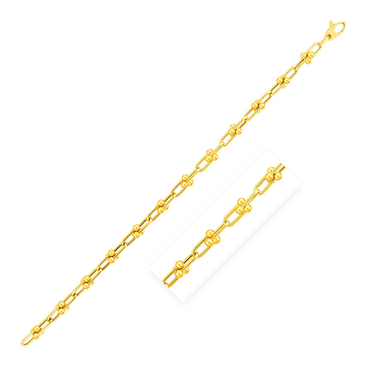 Jax Chain in 14k Yellow Gold (4.5 mm)