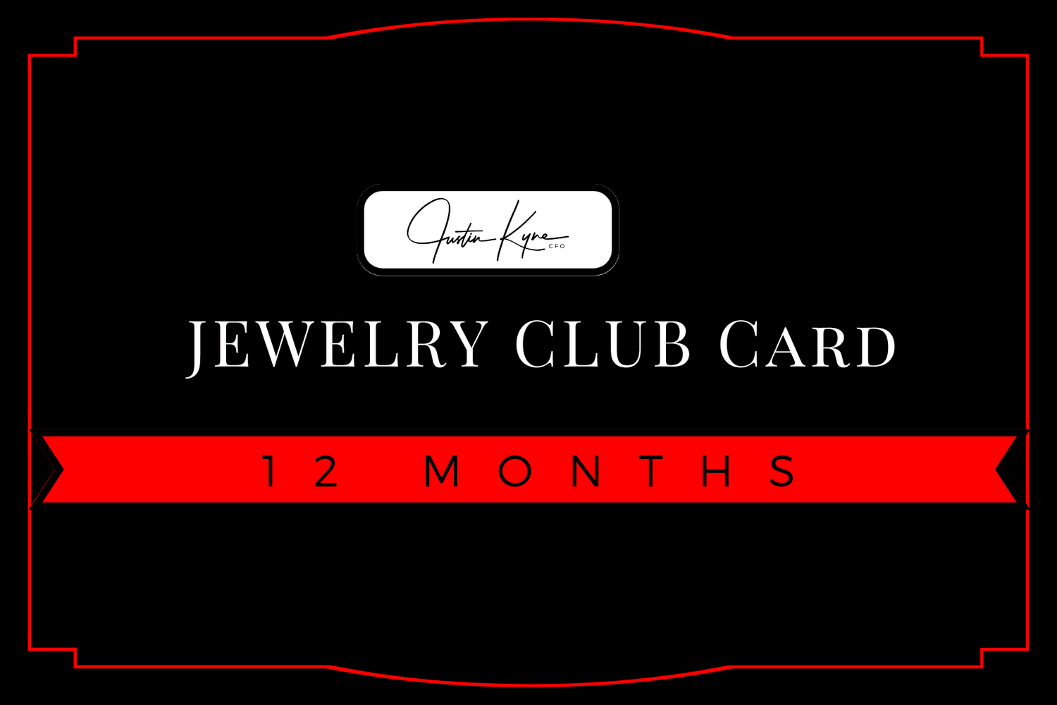 ANNUAL Jewelry Club Membership - Justin Kyne Brand