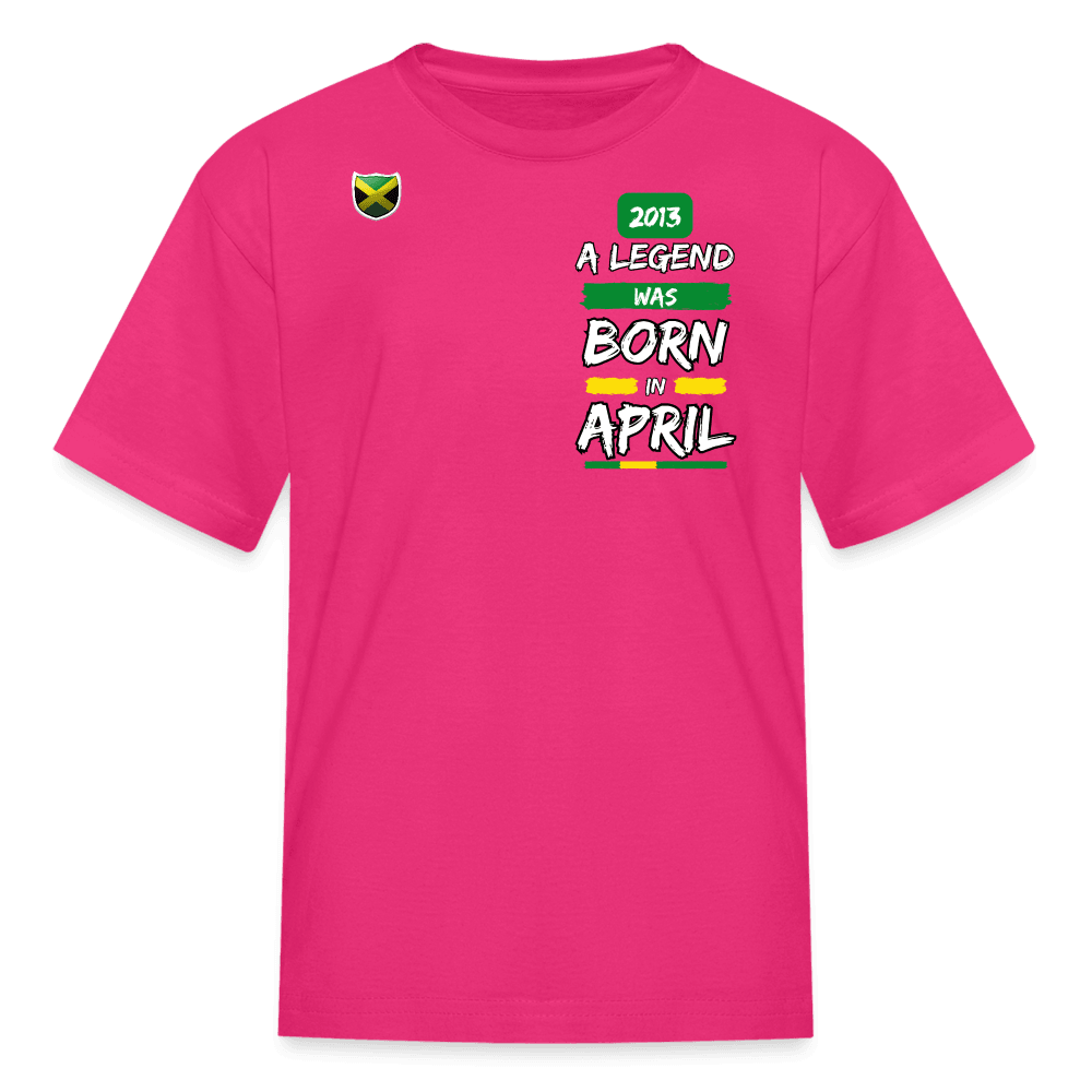 Justin Kyne, Kids' T-Shirt, April 2013 Birthday - Justin Kyne Brand