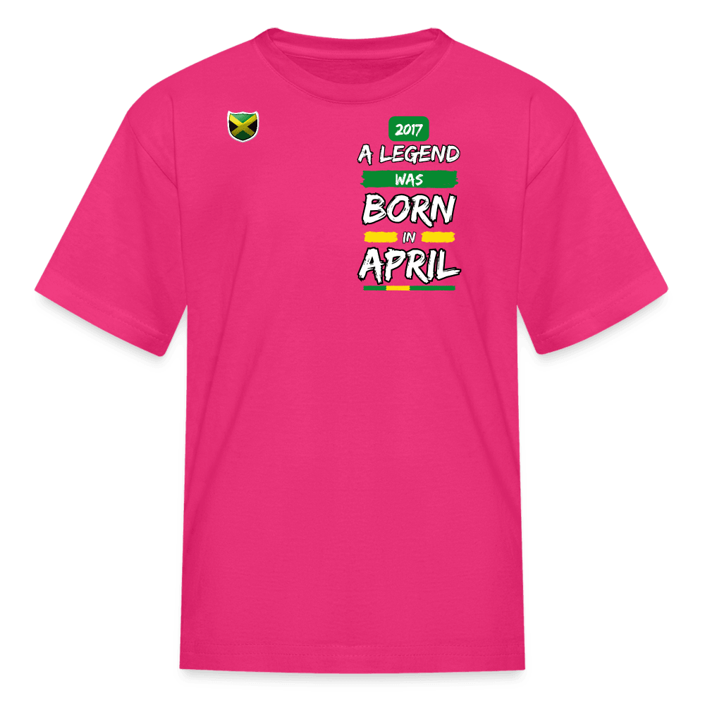 Justin Kyne, Kids' T-Shirt, April 2017 Birthday - Justin Kyne Brand