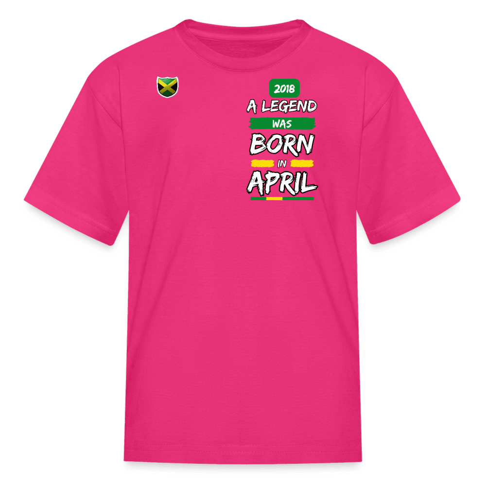 Justin Kyne, Kids' T-Shirt, April 2018 Birthday - Justin Kyne Brand