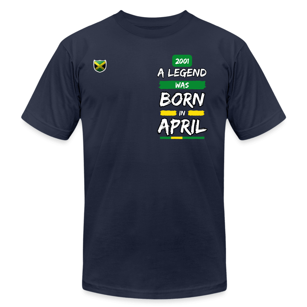 Justin Kyne. Unisex Jersey T-Shirt, April 2001 Birthday - Justin Kyne Brand