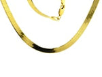 14k Yellow Gold Super Flex Herringbone Chain (3.80 mm)