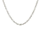 10k White Gold Rolo Chain (2.40 mm)