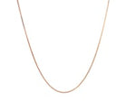 10k Rose Gold Classic Box Chain (0.45 mm)