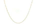 14k Yellow Gold Singapore Chain 0.81 mm