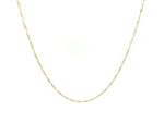 14k Yellow Gold Singapore Chain 0.8mm (0.81 mm)