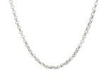 14k White Gold Rolo Chain (2.50 mm)