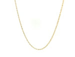 14k Yellow Gold Singapore Chain (1.10 mm)