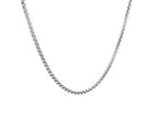 14k White Gold Round Box Chain (1.80 mm)