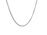 14k White Gold Round Box Chain (1.8 mm)