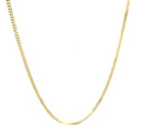 14k Yellow Gold Gourmette Chain (1.40 mm)