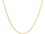 18k Yellow Gold Classic Box Chain (0.85 mm)