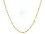 14k Yellow Gold Rolo Chain (2.5 mm)