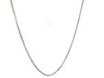 14k White Gold Franco Chain (1.20 mm)