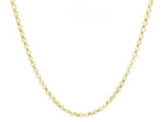 14k Yellow Gold Rolo Chain 1.9mm