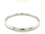 Classic Bangle in 14k White Gold (5.00 mm)