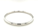 Classic Bangle in 14k White Gold (5.00 mm)