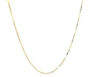 14k Yellow Gold Classic Box Chain (0.45 mm)