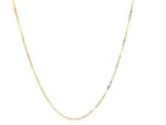 14k Yellow Gold Classic Box Chain 0.45mm