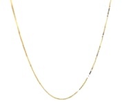 14k Yellow Gold Classic Box Chain 0.45mm