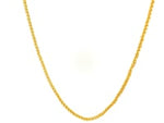 14k Yellow Gold Round Chain (1.20 mm)