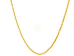 14k Yellow Gold Round Chain (1.2 mm)