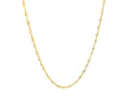 14k Yellow Gold Singapore Chain (1.30 mm)