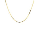 18k Yellow Gold Classic Box Chain 1.4mm