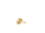 14k Yellow Gold Ball Style Stud Earrings (4mm)