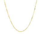 10k Yellow Gold Adjustable Cable Chain (1.10 mm)