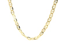 4.5mm 14k Yellow Gold Mariner Link Chain