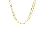 10k Yellow Gold Lite Figaro Chain (6.60 mm)