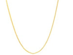 10k Yellow Gold Wheat Chain 1.0mm (1.00 mm)