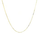 10k Yellow Gold Classic Box Chain (0.60 mm)