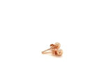 14k Rose Gold Ball Style Stud Earrings (4mm)