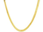 14k Yellow Gold Square Franco Chain (3.00 mm)