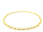 14k Yellow Gold Puffed Mariner Link Bracelet (4.70 mm)