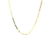 14k Yellow Gold Mariner Link Chain 1.7mm