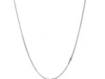 10k White Gold Gourmette Chain  (1.40 mm)