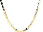 2.3mm 10k Yellow Gold Mariner Link Chain