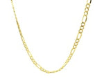 10k Yellow Gold Lite Figaro Chain (3.70 mm)