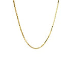 14k Yellow Gold Classic Box Chain (1.10 mm)