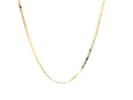 14k Yellow Gold Mariner Link Chain 1.2mm